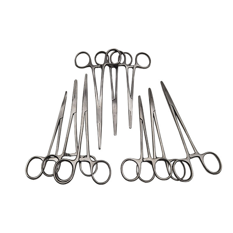 12.5Mm Needle Holder, Bending Pliers 700 pcs Stainless Steel Mouth Pliers Anti-Slip Clips Tool Tweezers