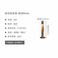 Modern outdoor waterproof led garden light - perfect for villas, gardens, landscaping, pathways, parks, and lawns