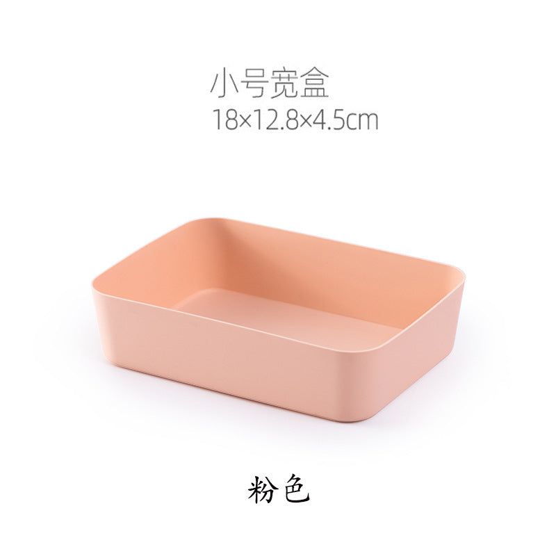 Simple grid storage box, drawer type, cosmetic storage box, desktop stationery, sundries storage artifact, finishing box