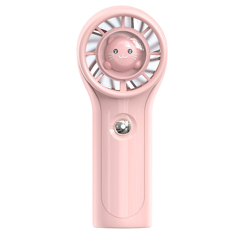 Summer new arrival: kids' usb rechargeable turbine high-speed mini handheld cute pet pocket fan - wholesale from just one piece!