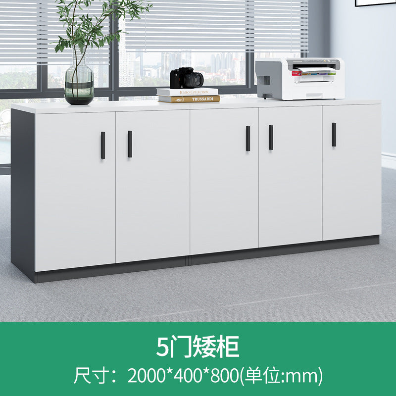 Office tea cabinet low cabinet file cabinet office partition side cabinet locker locker printer placement cabinet