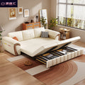 Casualfor homesmall apartment high-end sofa bed sitting and lying multi-functional living room foldable dual-purpose storage all-in-one cat scratching leather