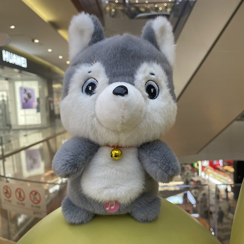 New arrival cute pet doll learns to talk, sing and dance, cute doll, small doll, stall set, plush toy batch