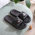 2023 new cartoon bathroom slippers for men, home bath non-slip slippers, couple's slippers for women, thick sole