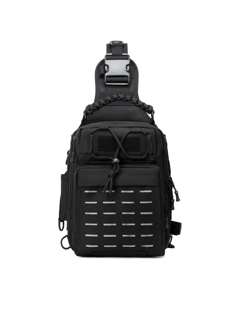 New single shoulder luya bag backpack fishing rod bag special backpack large equipment crossbody multi-functional fanny pack