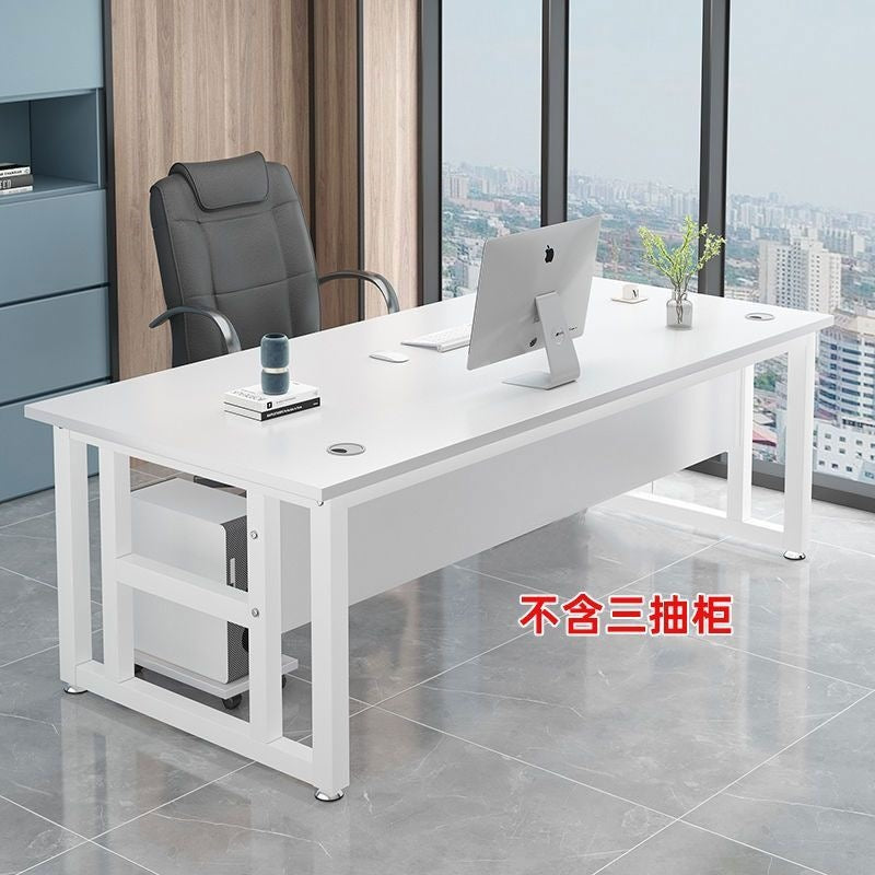 Computer desk desktop casual modern boss desk office desk staff slot desk for home desk practical desk