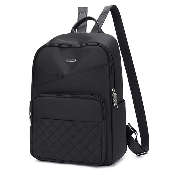 Leisure bag large capacity schoolbag women ins backpack 2024 new going out travel bag fashion Korean version solid color