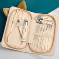 Off-white-upgraded zipper bag 12-piece set