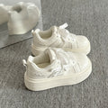 Women's white sneakers: 2026 spring new arrival, trendy & unique, shell toe design, versatile casual sneakers for students