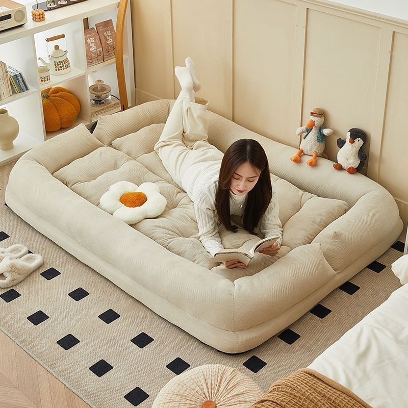 Lazy sofa can lie down and sleep tatami double large human dog house room bedroom living room single sofa
