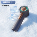 Southeast asia 2026 new high-speed handheld fan, usb rechargeable portable digital display powerful turbine mini fan