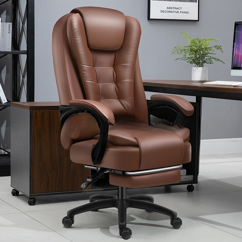 Computer Chair Internet Cafe E-sports Chair Computer Chair Home Office Chair Raw Lifting Electric Boss Chair with Latex