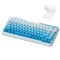 Kzzi k75 lite tri-mode mechanical keyboard: stylish, wireless, for office, esports, gaming, rgb customization