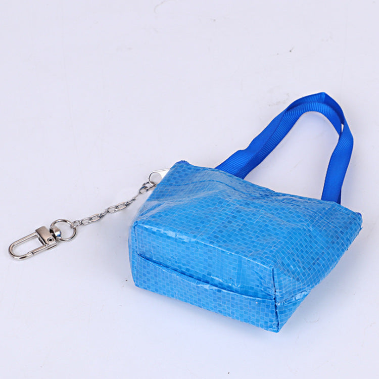 Woven change bag, mobile phone bag, wallet, women's clutch bag, retro bag, zipper storage bag, makeup storage bag, waterproof.