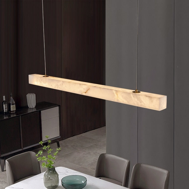 Restaurant chandelier extremely casual modern new chinoiserieaccessible luxury designer spanish marble one-word bench table lamp