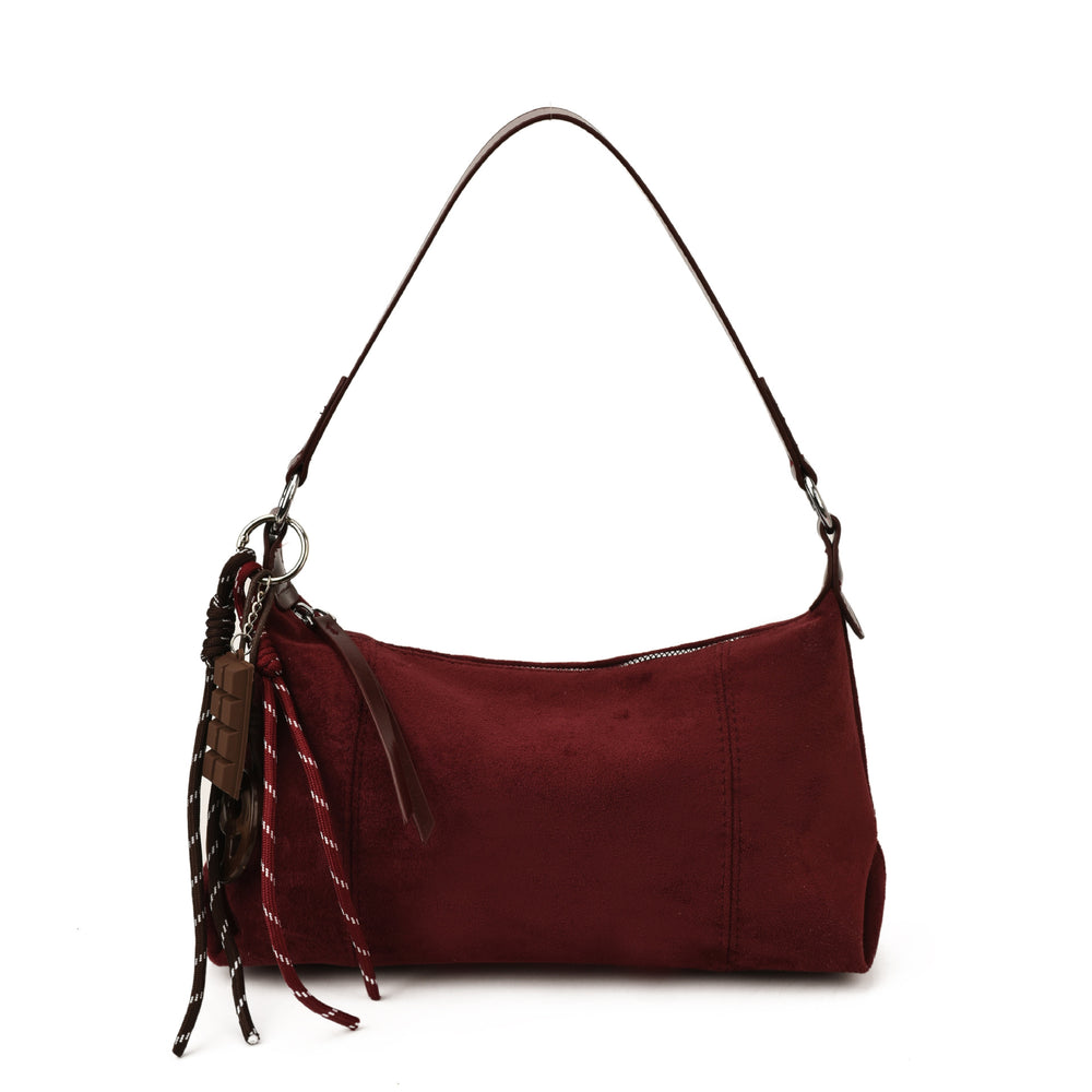 retro bag women's bag new arrival maillard color frosted easiest for match armpit bag casualclassy sense shoulder bag