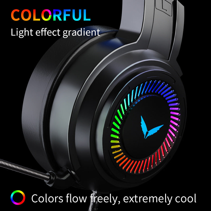 G60 gaming headset - wired 7.1 channel esports headphones for pc and laptop - perfect for pubg and other online games