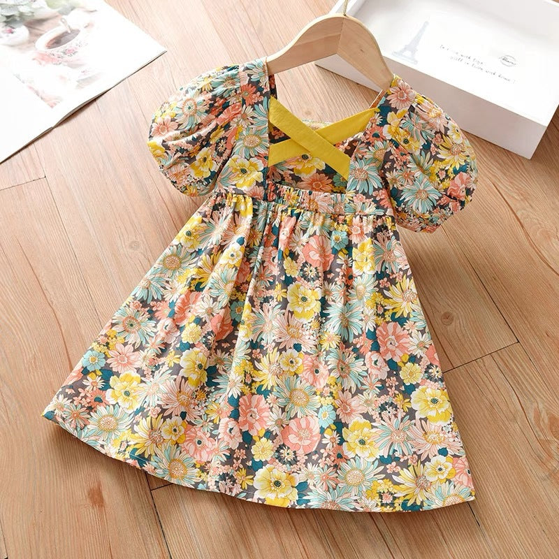 Girls' dresses: new summer  collection - stylish princess dresses for kids, trendy korean style baby dresses, and popular online styles