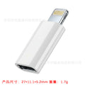 Type-c to lightning adapter for iphone 15 charging, android v8 data, micro usb conversion