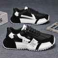 European station men's shoes 2025 new winter breathable versatile athletic casual shoes hidden heel joggers dad shoes for men