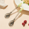 Baby learning to eat training self-feeding spoon kids eating complementary food fork spoon straw drinking soup drinking water tableware