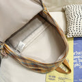 Schoolbag junior high school girls japanese style ins retro plaid college students simple and versatile k-style high school students backpack women
