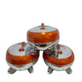 Factory price 3pcs crown large capacity thermal insulation box accessible luxury model 4l5l6l