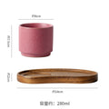 Kiln turns pink + wooden support