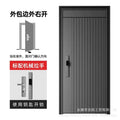 Cast aluminum door class a anti-theft door for home security lock entrance door house door project double door heightened single door