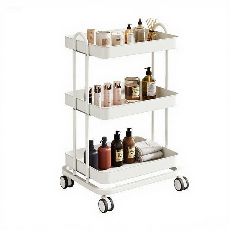 Beauty salon trolley mobile cart storage treatment cart medical instrument barber shop equipment cart