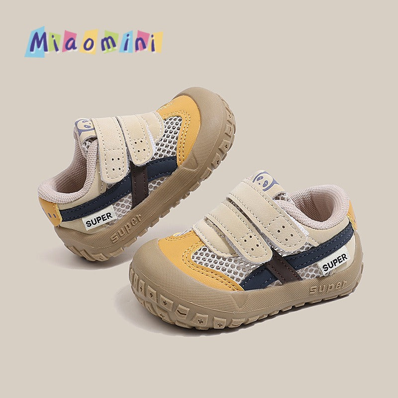 Kids' first walking shoes -  spring/summer new collection: wide fit, anti-collision, non-slip sandals for baby boys and girls (ages 1-3)