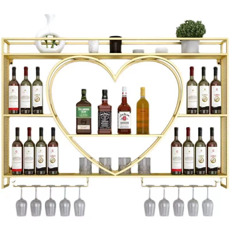 Bar wine rack hanging wall storage rack popular display rack liquor cabinet wine rack storage rack goblet
