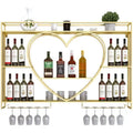 Bar wine rack hanging wall storage rack popular display rack liquor cabinet wine rack storage rack goblet