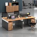Saint li office desk and chair set - partitioned workstation for employees