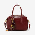 High-end 2025 new women's red wedding bag bridal bag niche design shoulder crossbody handbag mommy bag
