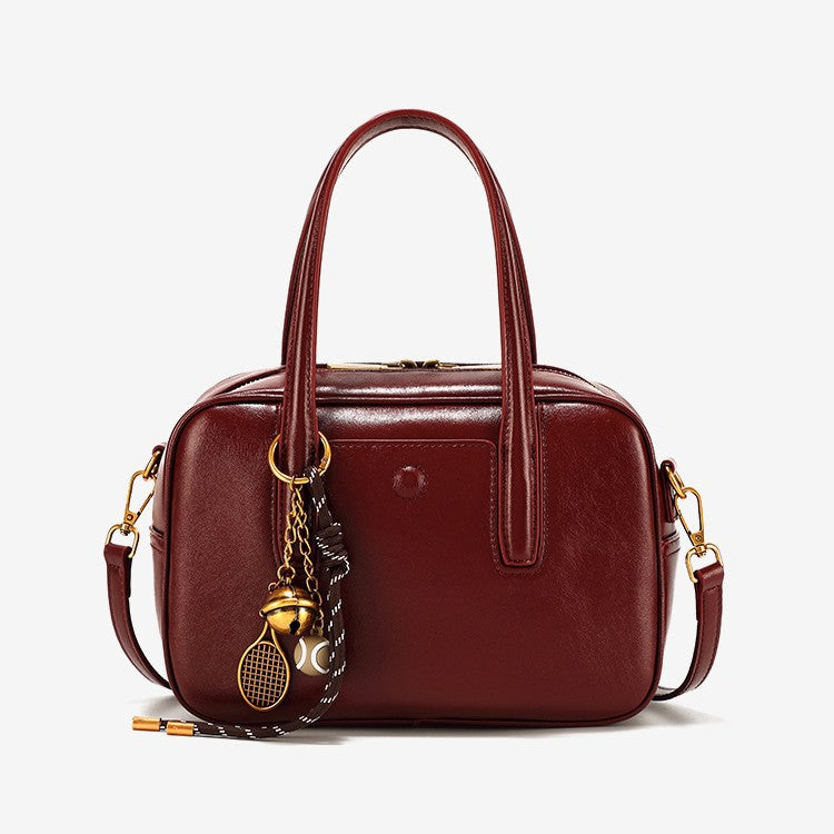 High-end 2025 new women's red wedding bag bridal bag niche design shoulder crossbody handbag mommy bag