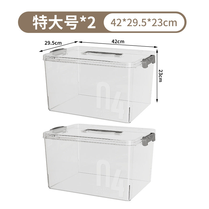 Household storage box Large cosmetics sundries storage box Thickened plastic bed bottom storage box Factory wholesale