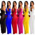 X6379   fashion women's solid color long gloves hollow lace long dress