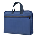 Waterproof business document briefcase canvas portfolio handbag conference printable information bag large capacity