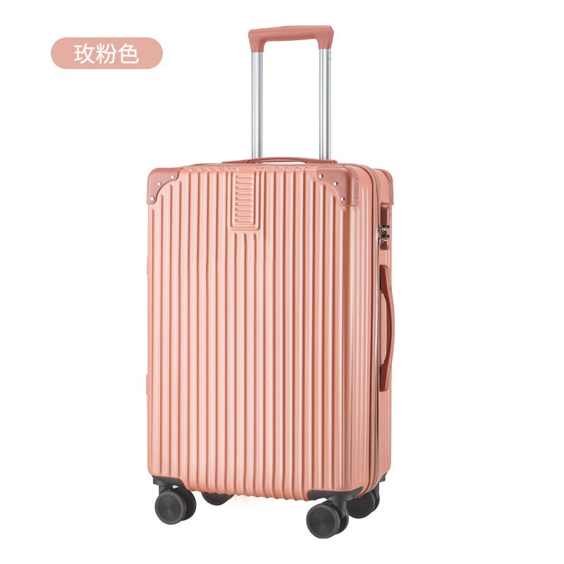 New luggage men's and women's luggage high-value trolley case universal wheel suitcase student password case business