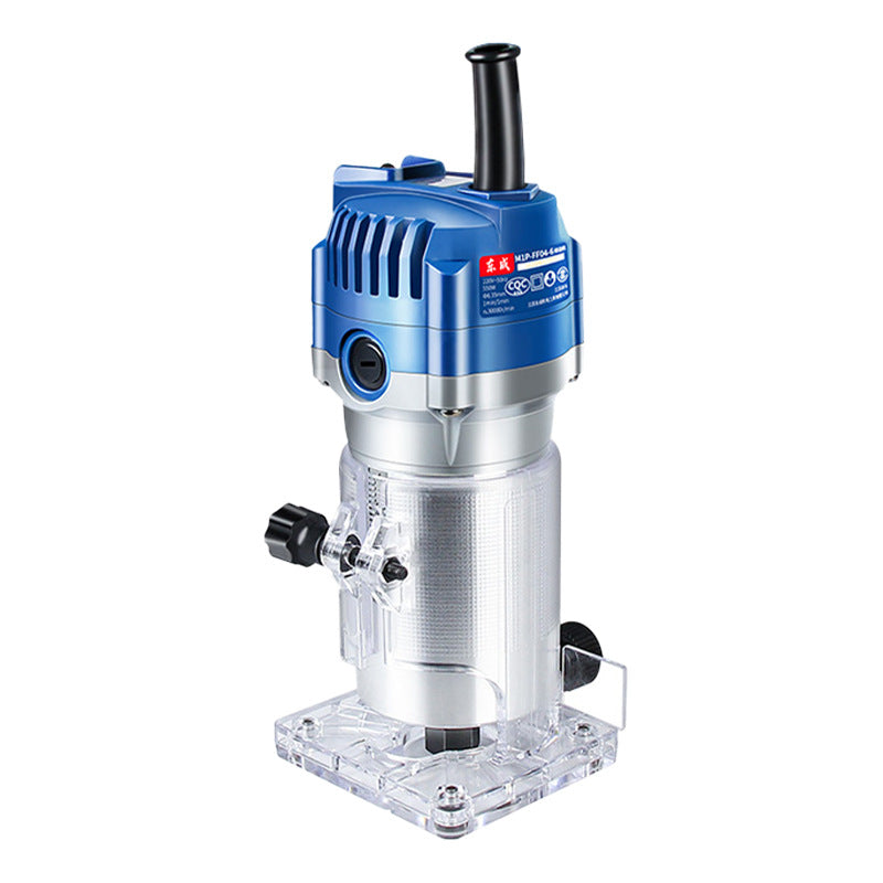 Dongcheng edge trimming machine multi-function hole opener engraving dongcheng gong flip aluminum plastic plate slotting woodworking seam tool