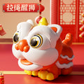 Cartoon cute horse lion awakening clockwork toy fun table decoration resistant to falling horse year new year gift kids toys gift