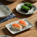 Chinoiserie creative for home ceramic tableware dish high-looking ceramic flavor dish vinegar dish dipping dish underglaze side dish