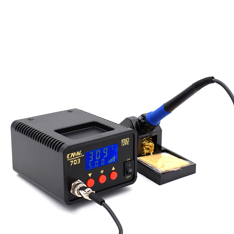 Chuangmeiwei 701 constant temperature welding table New 936 welding table 60w full power electric soldering iron table 703 constant temperature electric soldering iron