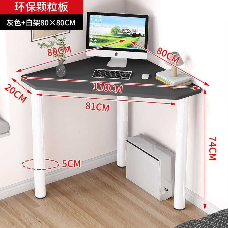 Computer desk for homesmall apartment mini office desk corner curved casualmodern triangular corner corner desk