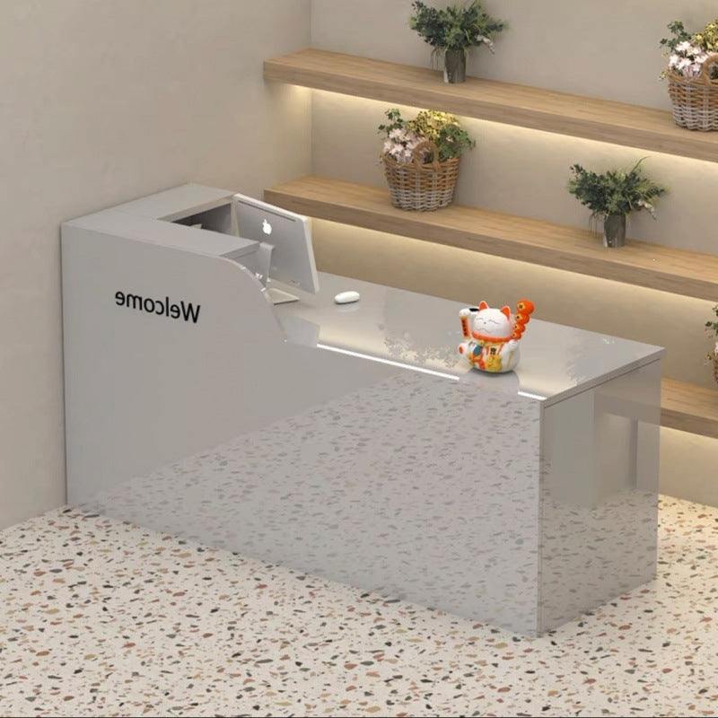 Bar counter, cashier counter, clothing store counter table, hairdressing store convenience store casual modern store small front desk reception desk