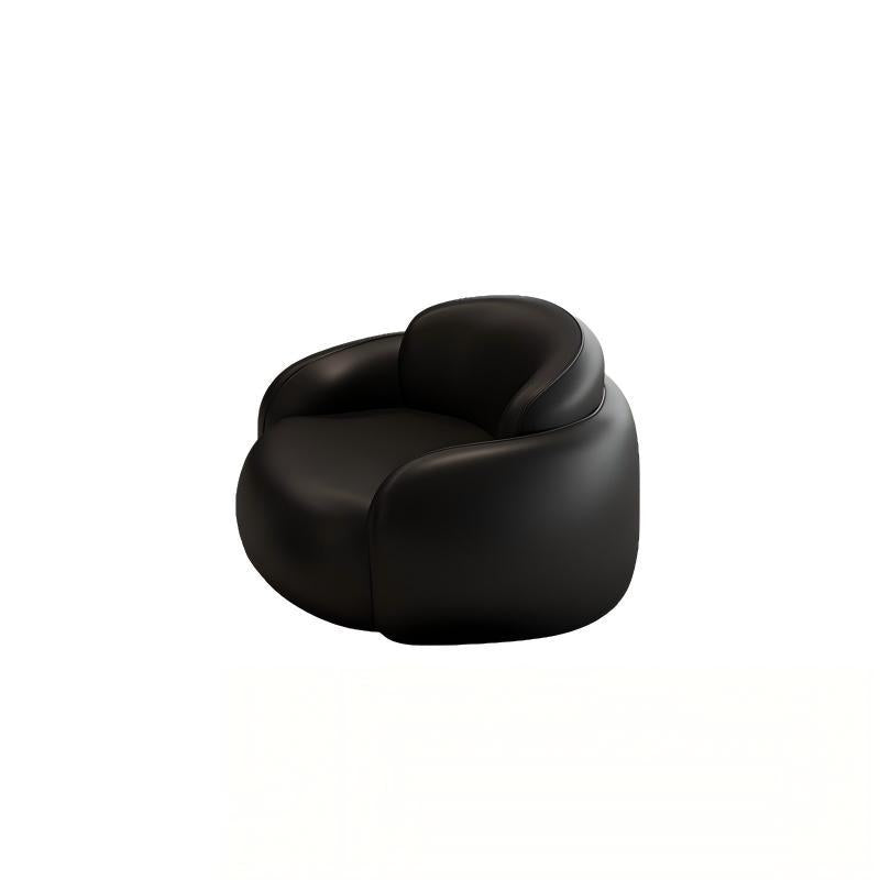 new luxury black semi-circular office sofa set - ideal for business meetings and reception areas