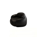 new luxury black semi-circular office sofa set - ideal for business meetings and reception areas