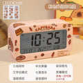 Alarm clock - student bedroom essential: wake-up wonder, desktop clock, creative smart digital hour clock for middle school students and kids