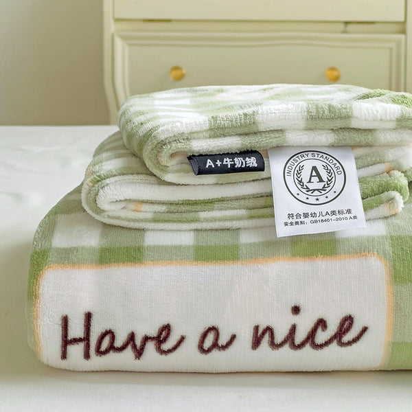 Milk fleece sheets, fleece thickened single-piece single-item sheets, student dormitory soft, skin-friendly and warm bed three-piece set